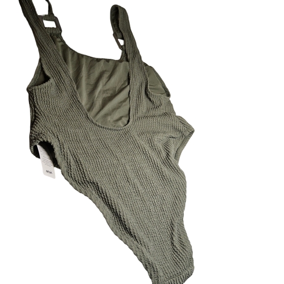 1Aerie one piece swimsuit size small in green - Picture 4 of 6